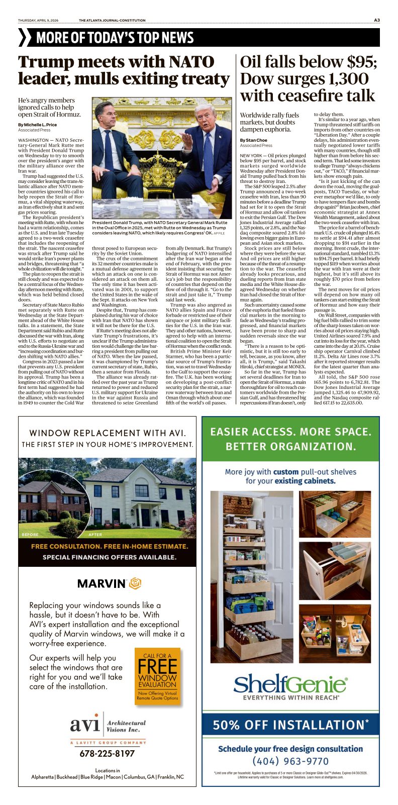 AJC ePaper | Thursday, April 09, 2026
