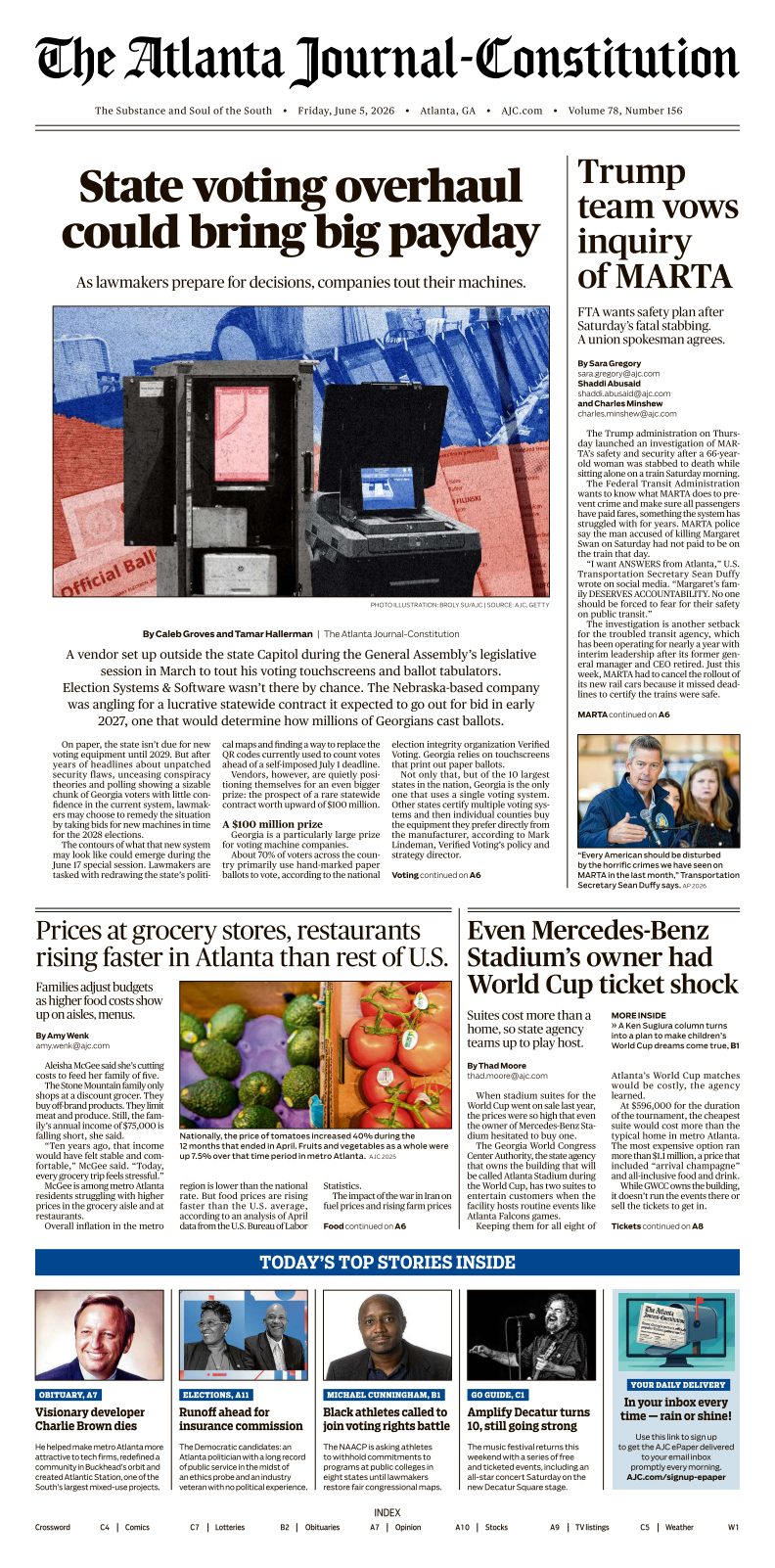 AJC ePaper | Bolton reaches plea deal over classified notes